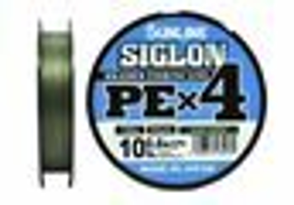 Плетеный шнур SUNLINE Siglon PE x4 150m Dark Green #1,5 (0,209mm) 11,0kg 431014