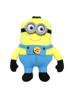 Игрушка мягкая Миньон 20 см озвученная