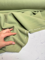 Пальтовая однотонная шерсть с кашемиром (Alta Moda для Valentino, 85%шерсть/15%кашемир, Фисташковый туман, 500 гр/м2, 150)