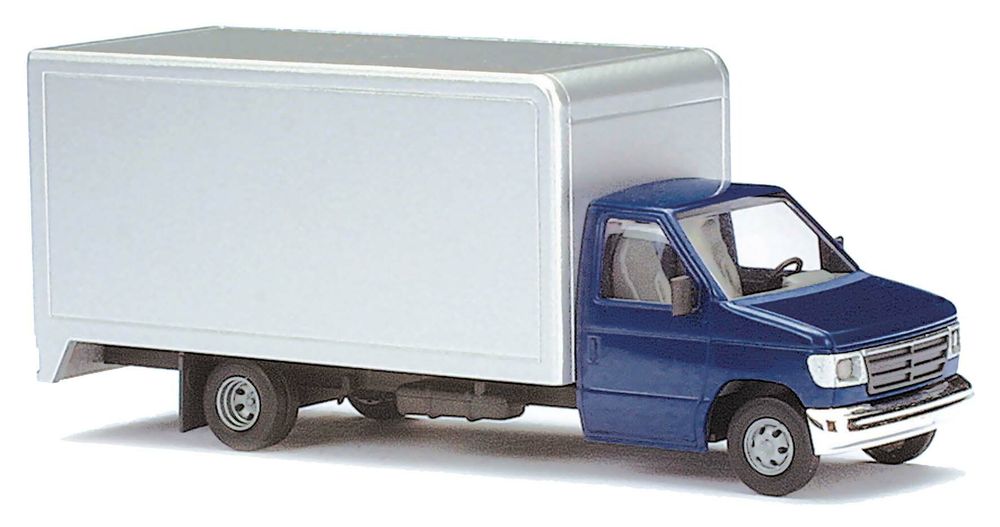 Грузовик Ford E-350 фургон, синий/светло-серый, (H0, 1:87)