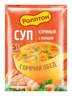 Суп-пюре Гороховый , Куриный с лапшой 21 г * 2 шт