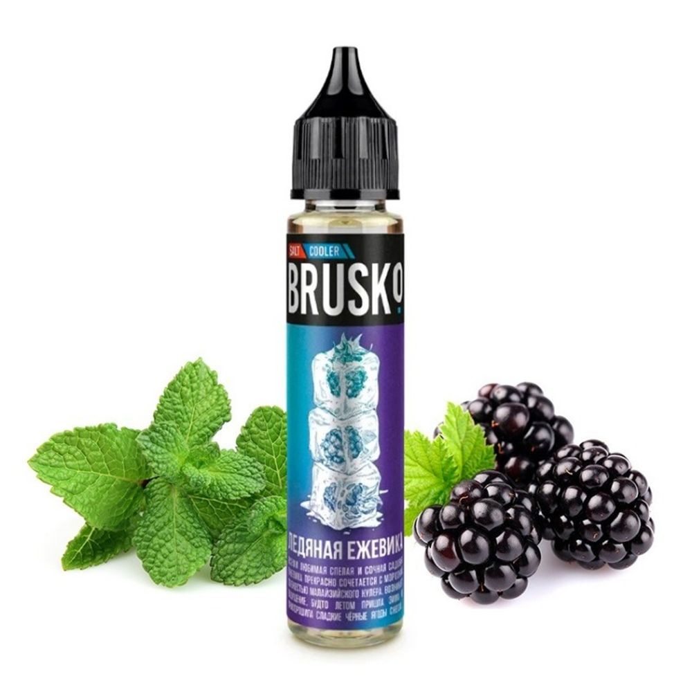 Brusko Salt 30 мл - Ледяная Ежевика (20 мг salt) Brusko Salt 30 мл - Ледяная Ежевика (20 мг salt)