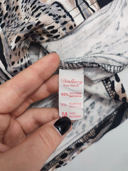 Платье Diollary с принтом 46 размер