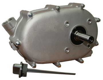 Понижающий редуктор Lifan 182F-192F, KP460, KP500 с автоматическим сцеплением 1:2 (выходной вал 22 мм)