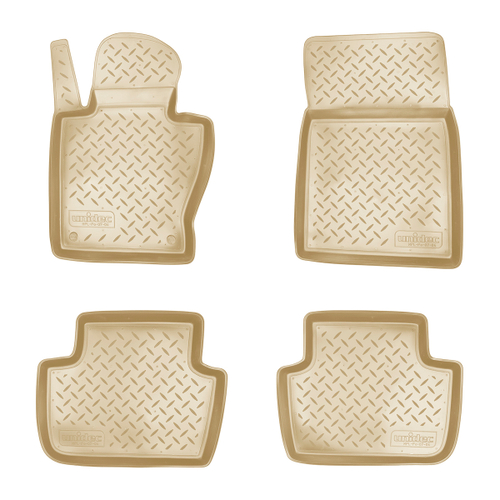 Ковры в салон Norplast/Unidec для BMW X3 I в кузове E83 (2006-2010)Полиуретан, арт.NPL-Po-07-04-B