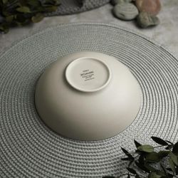 Салатник 500 мл d 17 см h5 см Light Grey Noble [6]