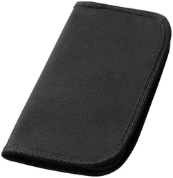 Дорожный бумажник Bilbao, цвет черный