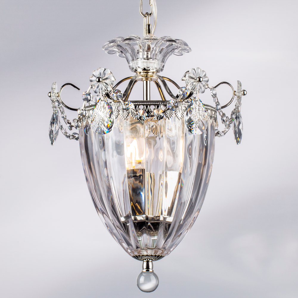 790034 Люстра SCHON 3x60W E14 Серебро