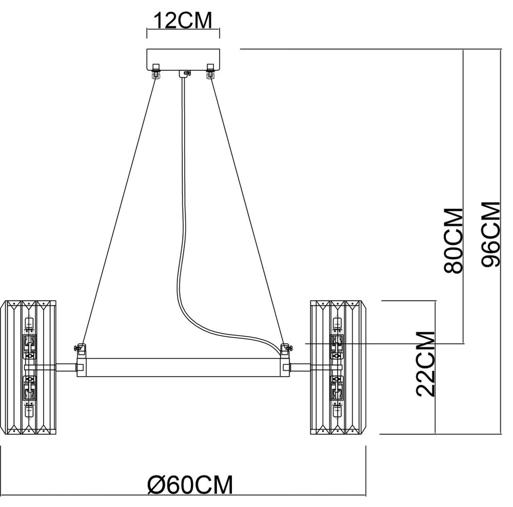 Подвесная люстра Arte Lamp