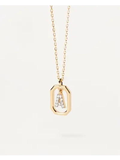 Колье женское Мини-Буква A