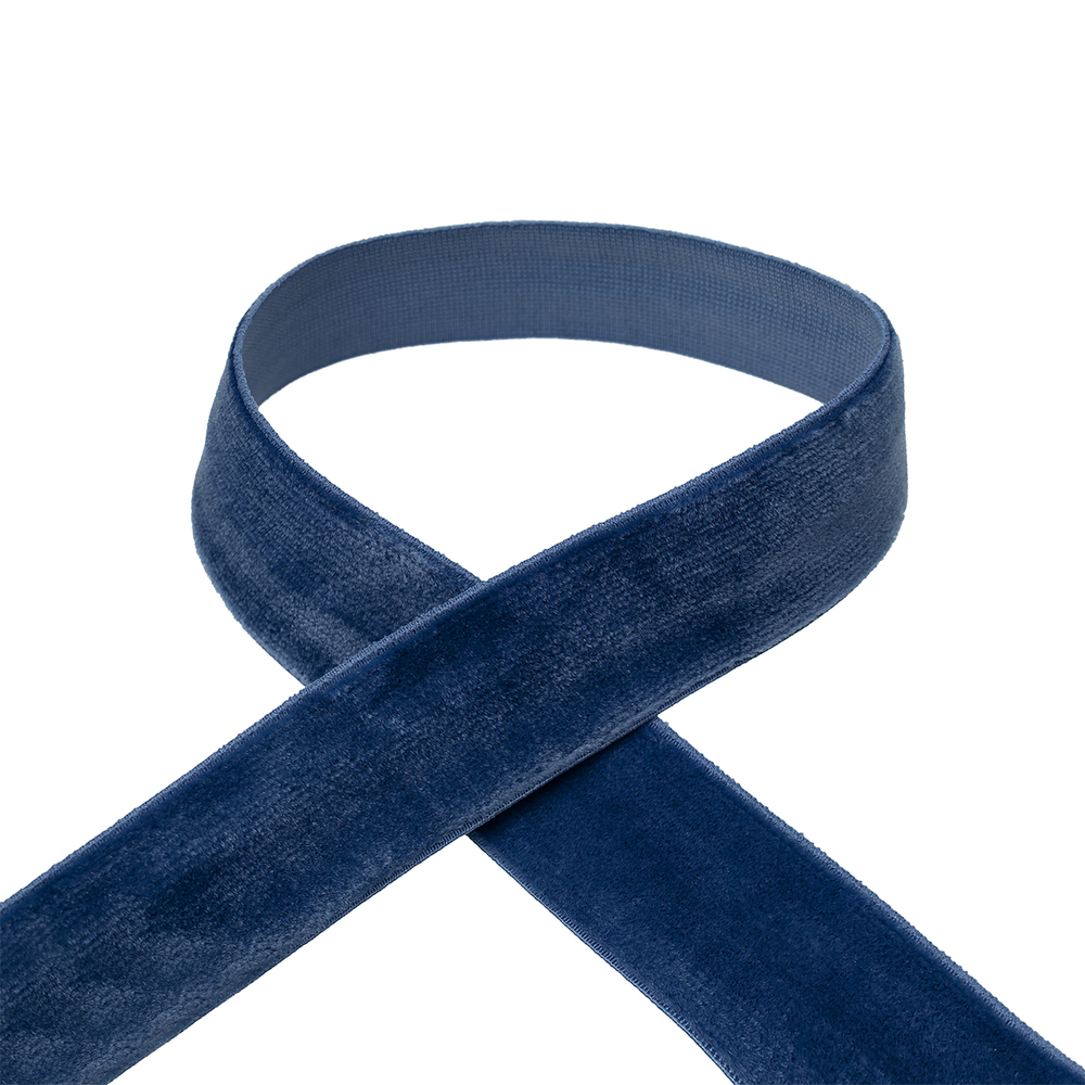 "BLITZ" бархат.эласт. лента VRE-20 20 мм , цвет 601