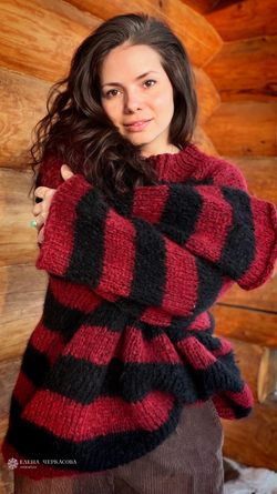 Свитер в стиле Гранж