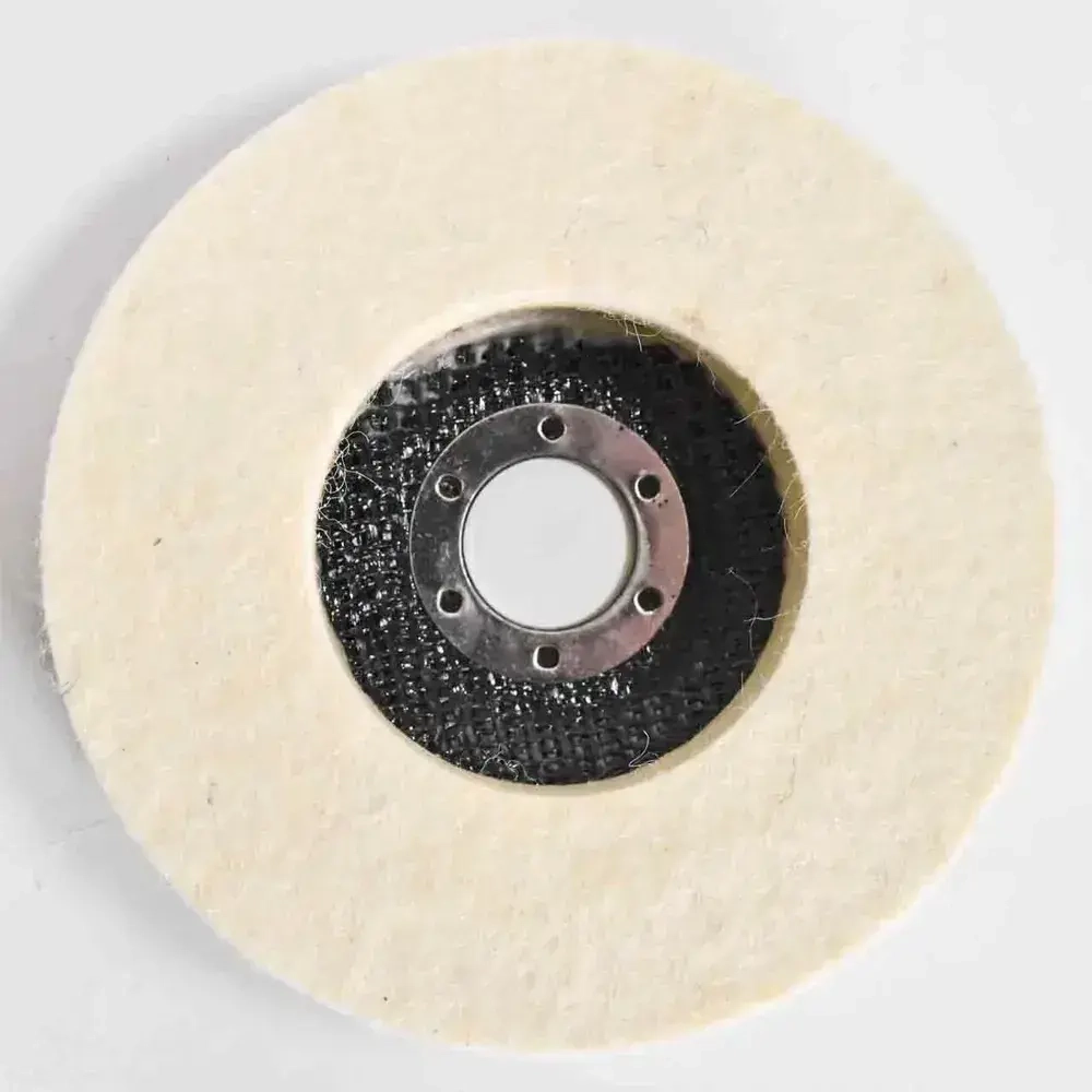 Полировальный круг 125 х 22,2 мм войлочный диск для УШМ болгарки полировальной машины