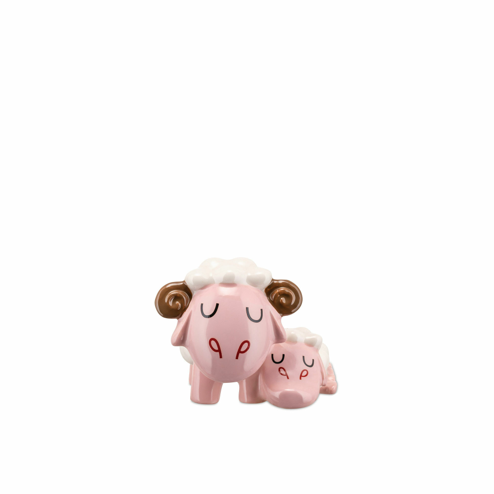 Alessi - Фигурка овечки Happy Eternity Baby / артикул   AGJ01 7  / GTIN 8003299448494