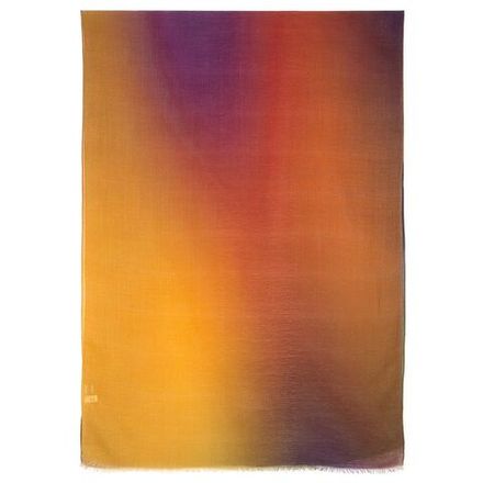 Павловопосадский палантин Осенний блюз 10066-6