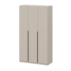 Шкаф распашной с наполнением (7 полок + 2 ящика + штанга) ШК 5 (1200), Меланж