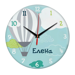 Подарок именной Настенные часы с именем Елена