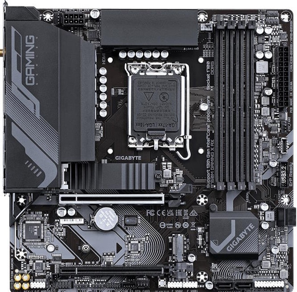 Материнская плата GIGABYTE B760M Gaming X AX