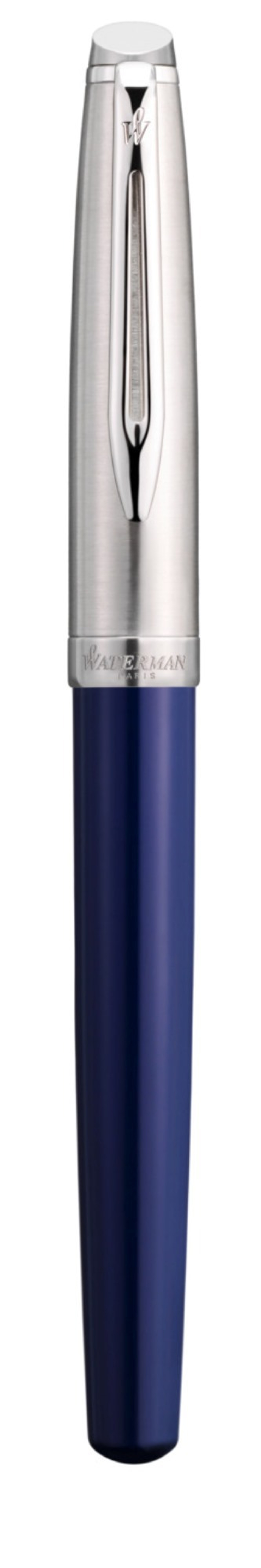 Ручка роллер Waterman  Embleme цвет BLUE CT, цвет чернил: черный
