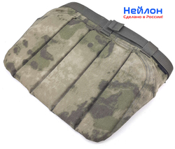 Эргономичная туристическая сидушка пятиточечник, толщина 2см