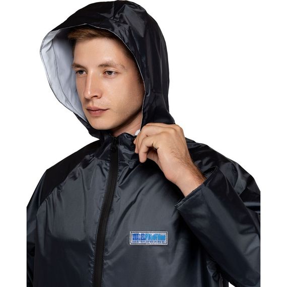 Костюм влагозащитный Membrane-КБР полиэфир с полиуретановым покрытием тёмно-серый с СОП