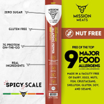 Mission Meats, Beef Sticks, Jalapeno Pepper, 1 oz (28 g)