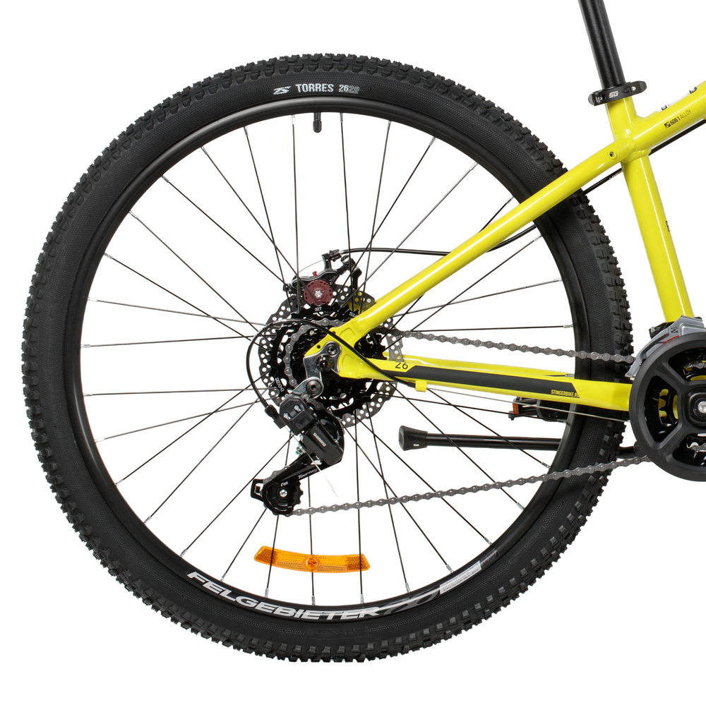 Велосипед 26" STINGER ELEMENT р.XS зеленый