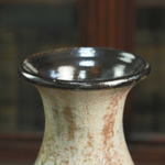 Авторская ваза с изображением птицы феникс