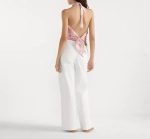 Шелковый топ Dioriviera с принтом Toile de Jouy Sauvage от Dior