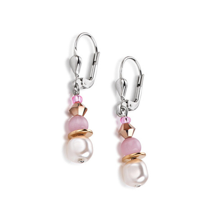 *Серьги Coeur de Lion Rose *4863/20-1900