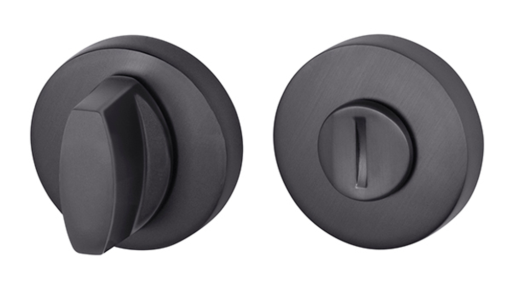 Завертка Армадилло WC-BOLT BK6/URB BPVD-77, цвет никель вороненый (гарантия - 5 лет)