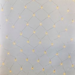 ULD-N2520-240-DTA YELLOW IP20 Сетка светодиодная с контроллером. 240 светодиодов. 2.5х2 м. желтая. IP20. провод прозрачный