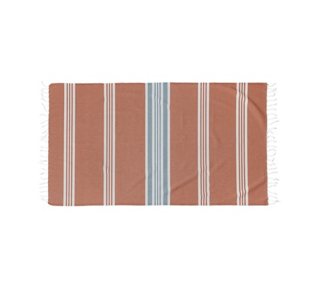 Полотенце Пляжное полотенце ESCALE TERRA COTA100х180 Blanc des Vosges 100x180 Разноцветный