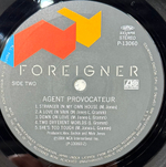 Виниловая пластинка Foreigner ‎– Agent Provocateur LP