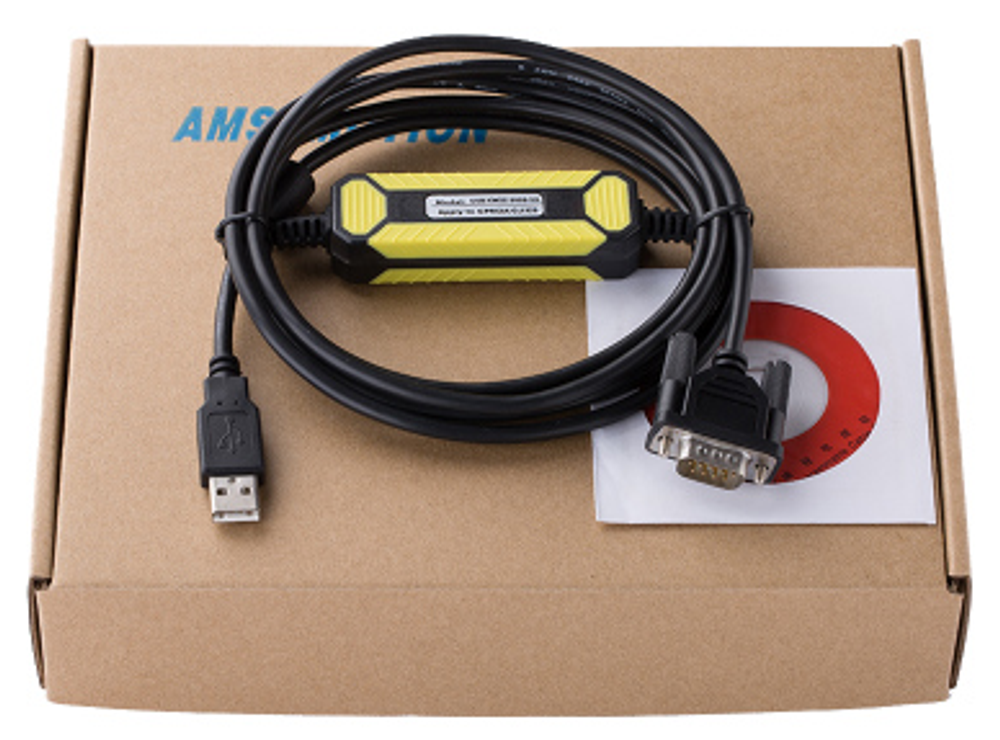 Кабель USB-XW2Z-200S-CV для программирования ПЛК Omron CPM2A/SJ/CS/CQM1H