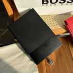 Набор Hugo Boss (блокнот + ручка + термос + брелок)