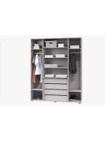 Шкаф для одежды распашной Кашемир 180х58х221 см