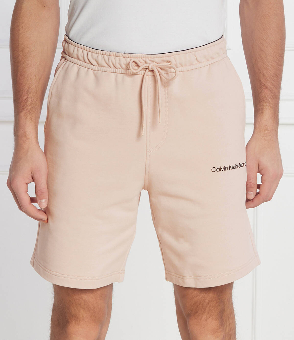 Шорты CALVIN KLEIN JEANS - пудро-розовый(J30J325133)