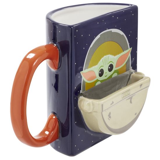 Кружка керамическая Funko Star Wars Mandalorian:The Child: Figural Mug: Drink Time UT-SW06488