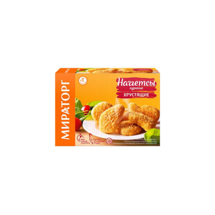Наггетсы куриные хрустящие Мираторг 250 гр