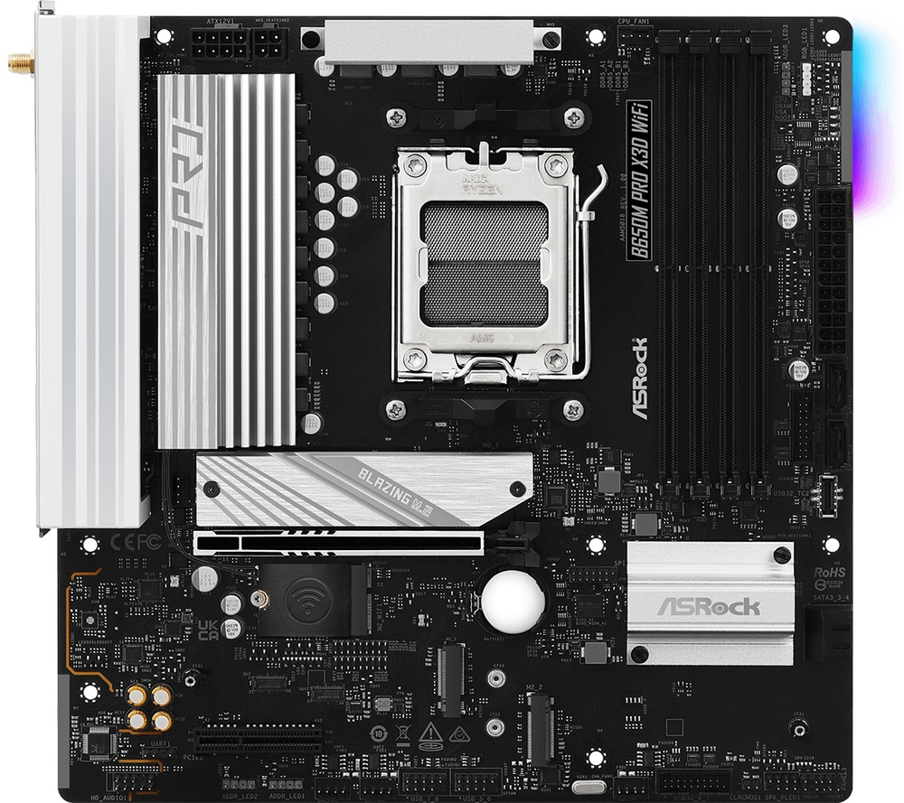 Материнская плата ASRock B650M PRO X3D