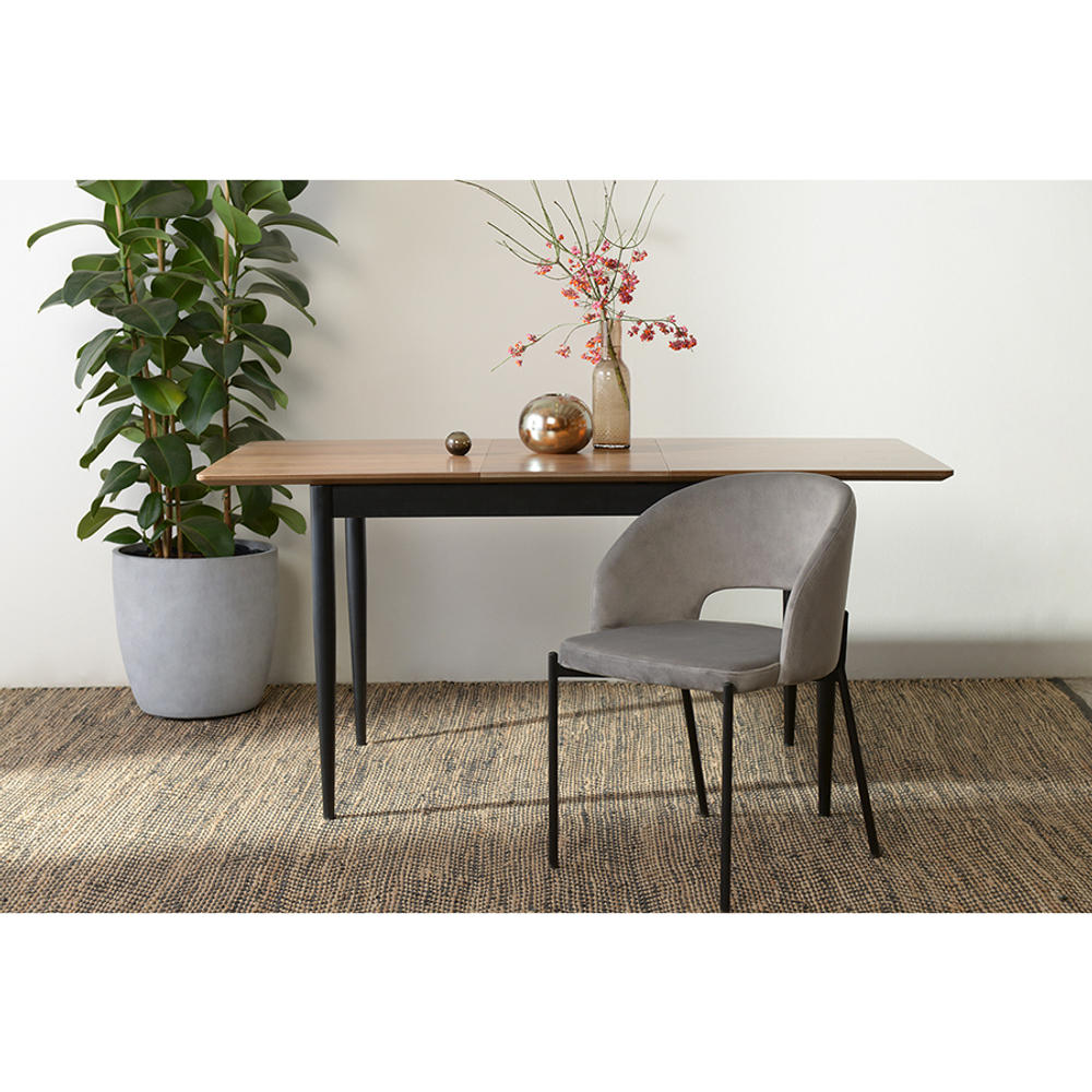 Стол обеденный раздвижной shayne, 120/160х80х75 см