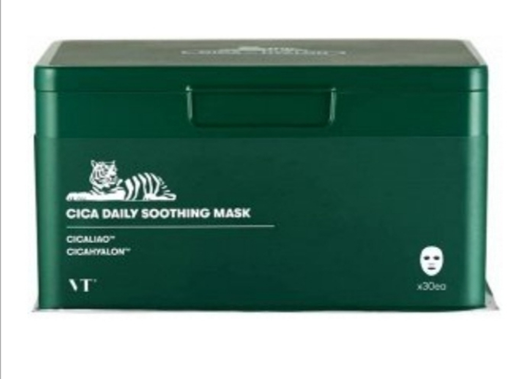 VTCOSMETICS CICA Mask - маски успокаивающего действия