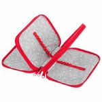 Пенал 3 отделение 190*110 Пифагор Red road, ламинат