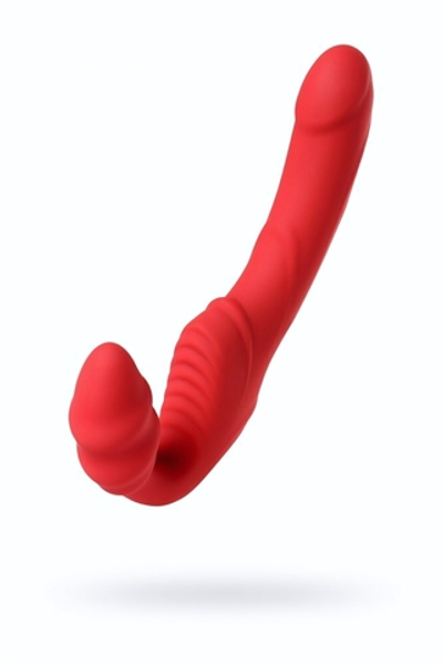 Безремневой страпон Toyfa Black&Red красный 35 см