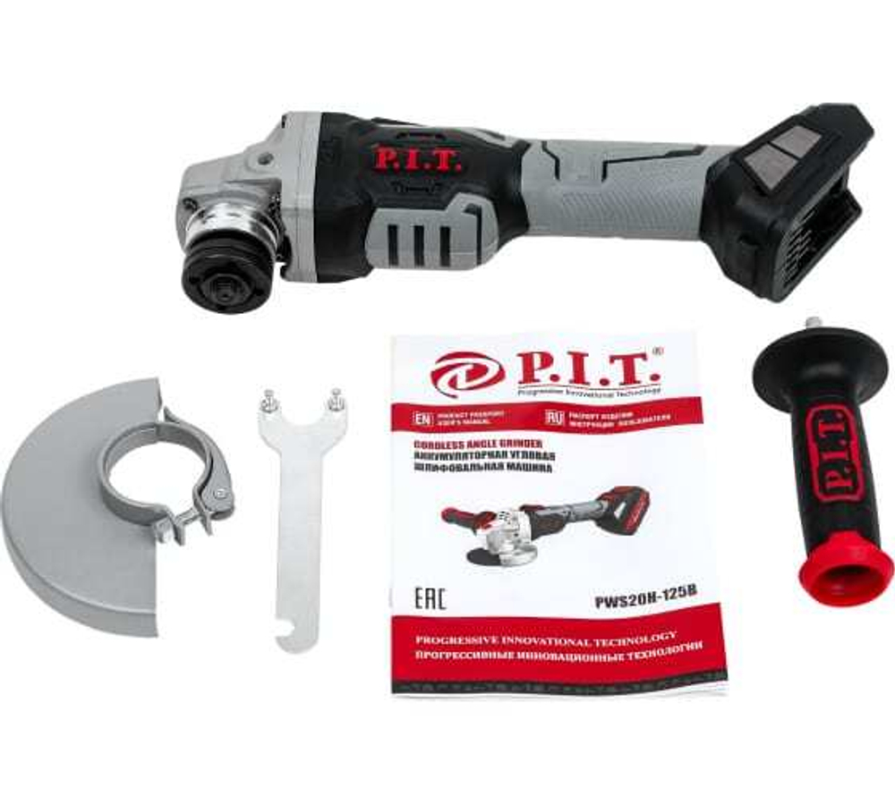 Аккум. бесщет. угловая шлифмаш. PWS20H-125B/2 PIT
