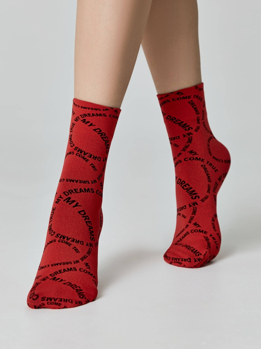 CONTE FANTASY Плотные носки с вывязанным рисунком «My dreams»