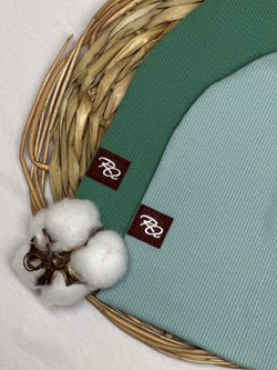 Шапка детская двухслойная Мята