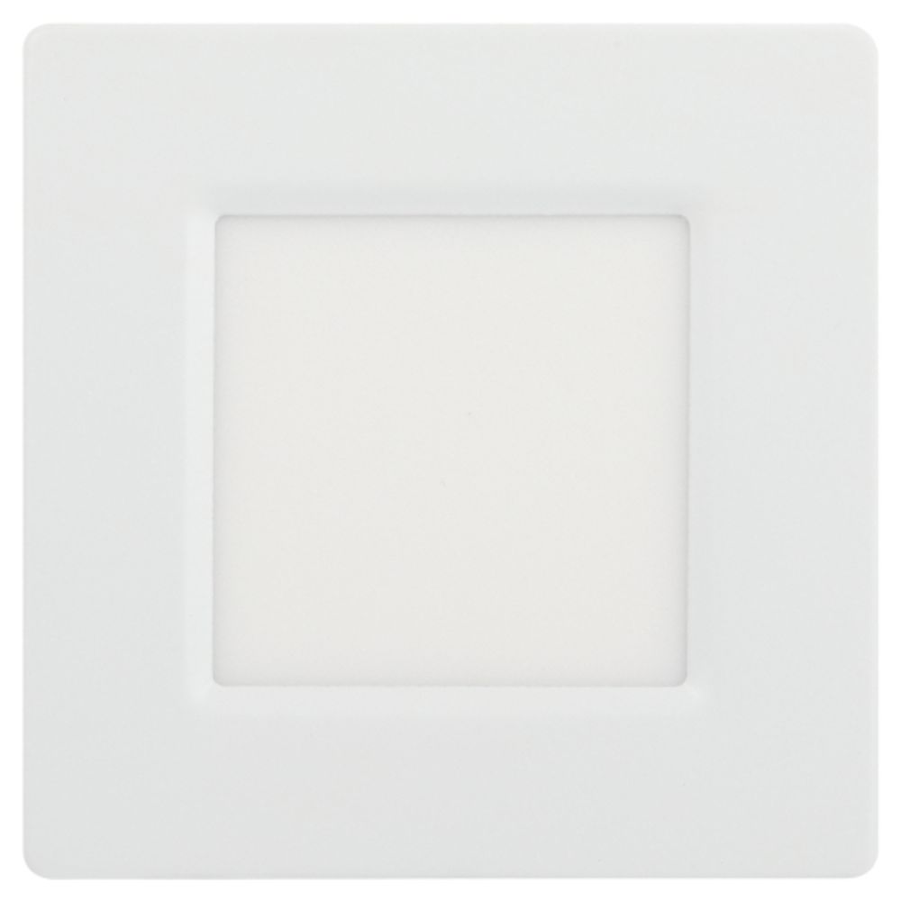 Светильник светодиодный встраиваемый Даунлайт ЭРА LED 2-3-4K Slim панель 3Вт 4000К квадрат | Downlight