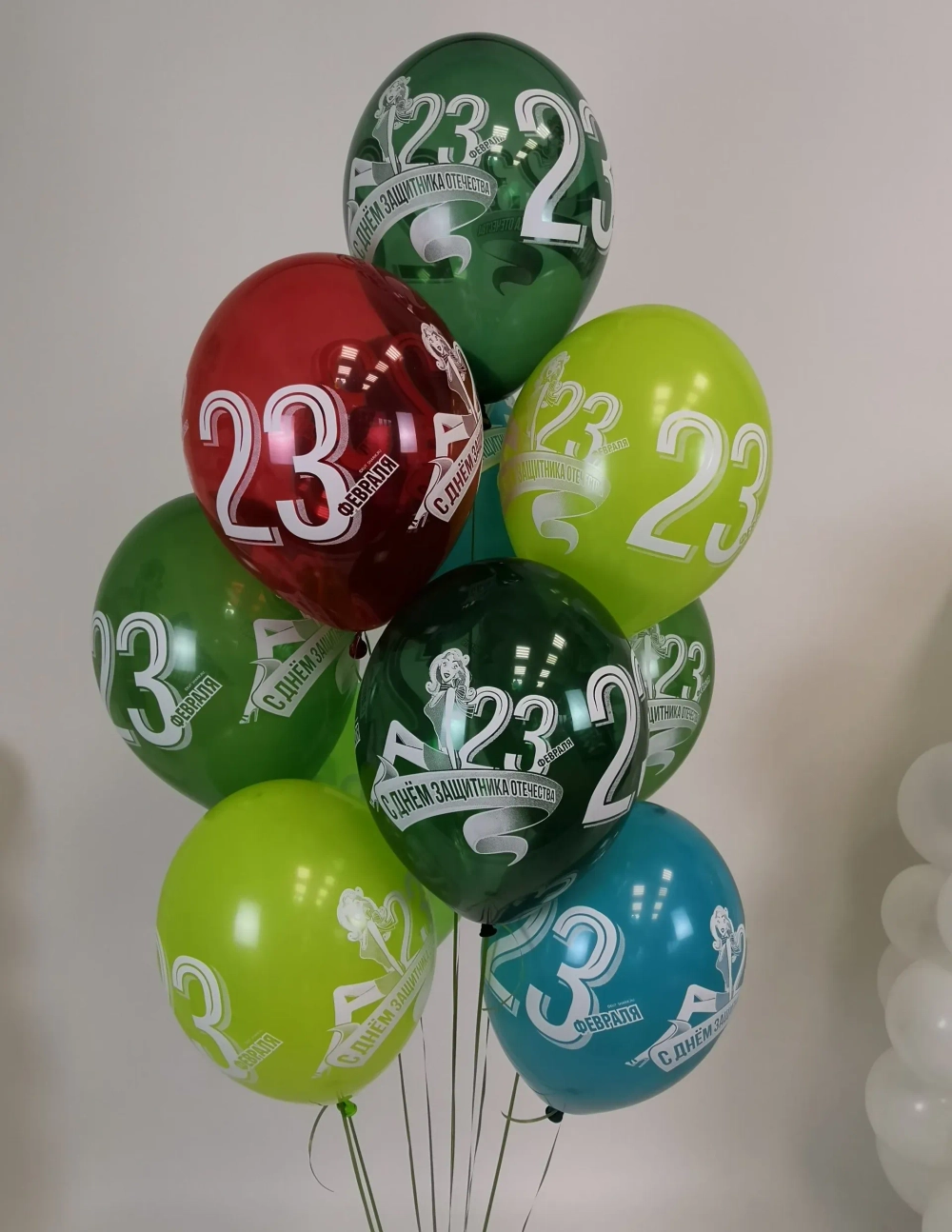 Латексный шар «23 Февраля», 36 см